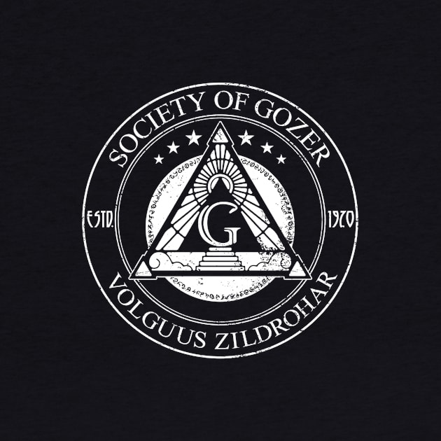 Society of Gozer (White) by Miskatonic Designs